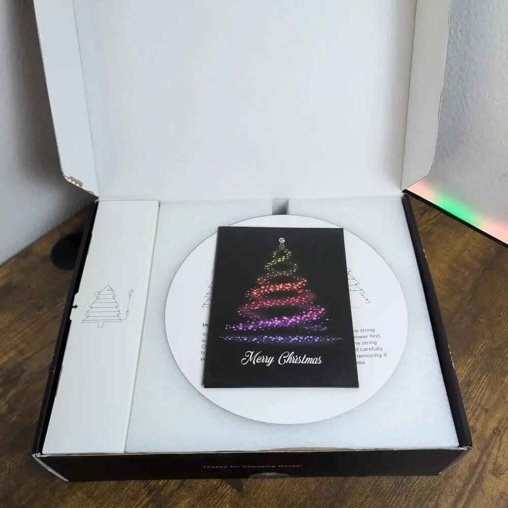 Govee Christmas String Lights 2 RGBWIC 500 LED 164 ft Smart App Alexa Google